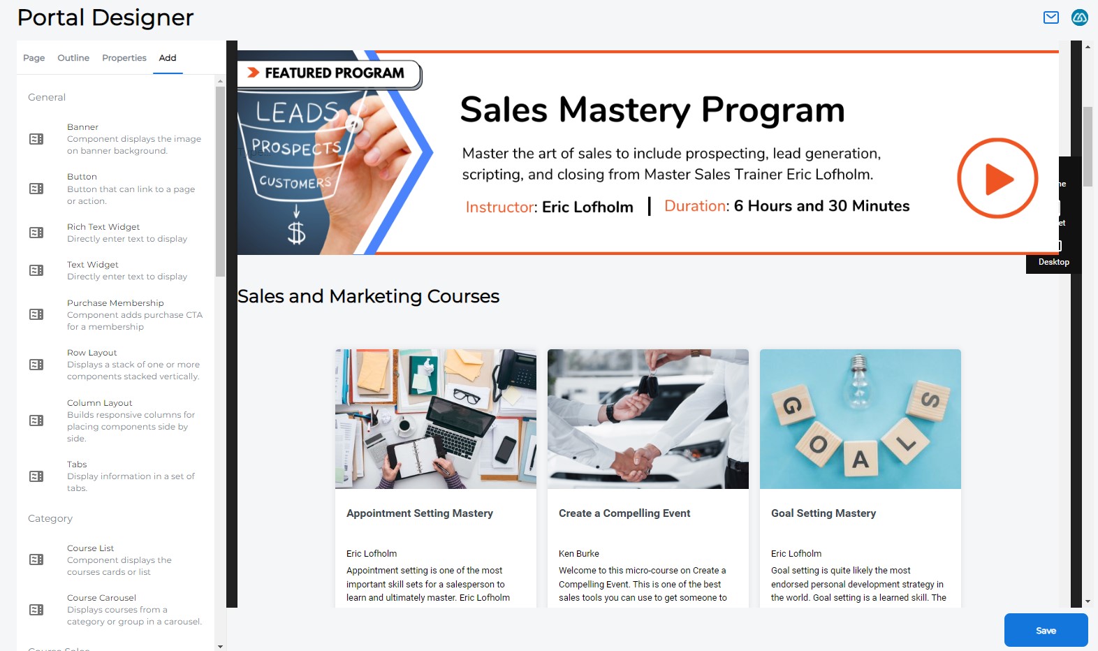 screenshot of Microcasting