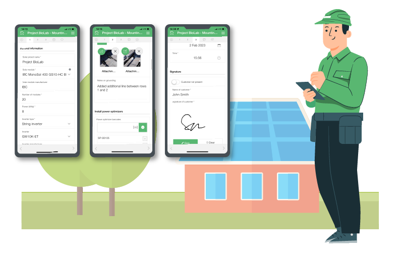 screenshot of MightyFields