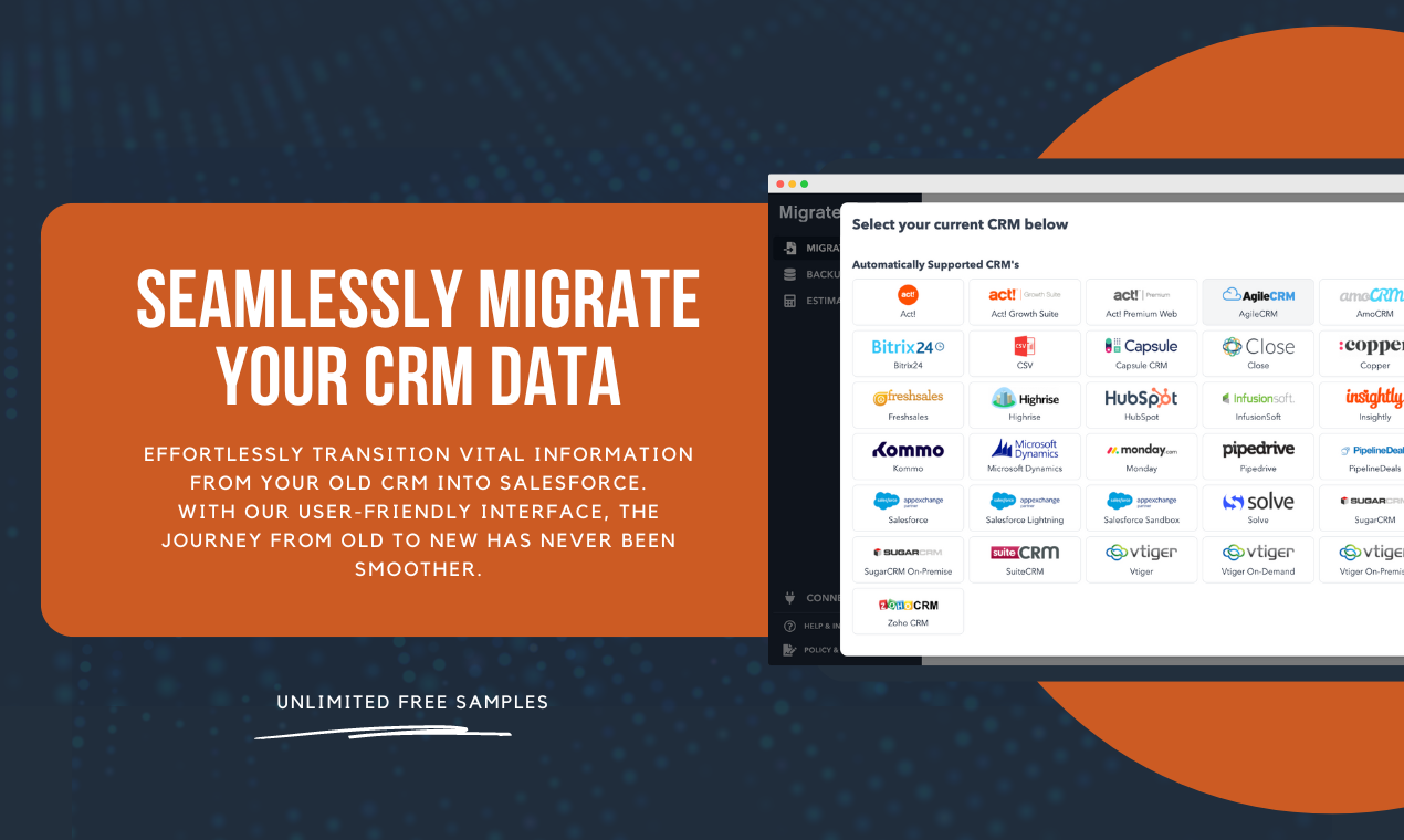 screenshot of MigrateMyCRM