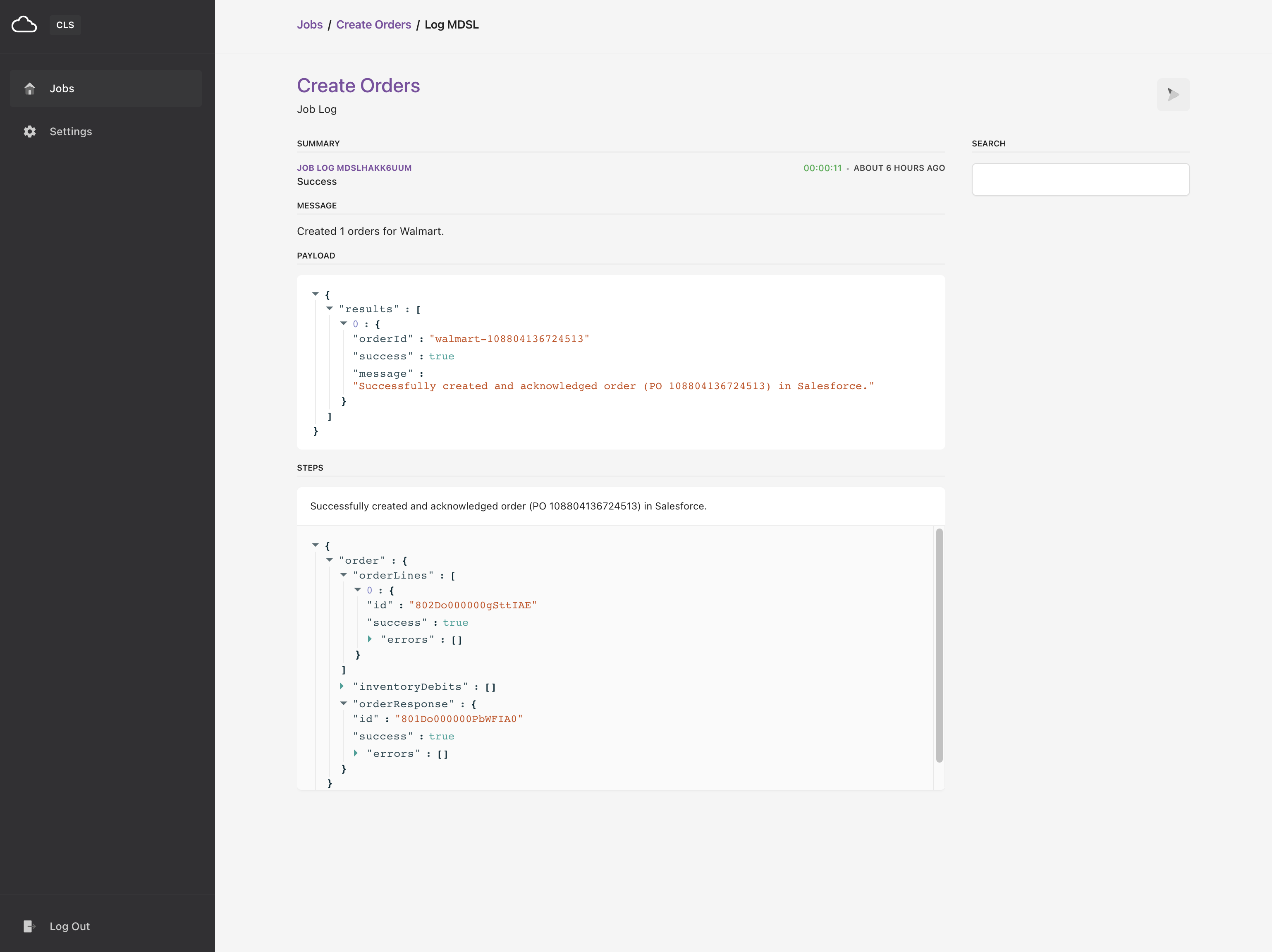screenshot of MindCloud