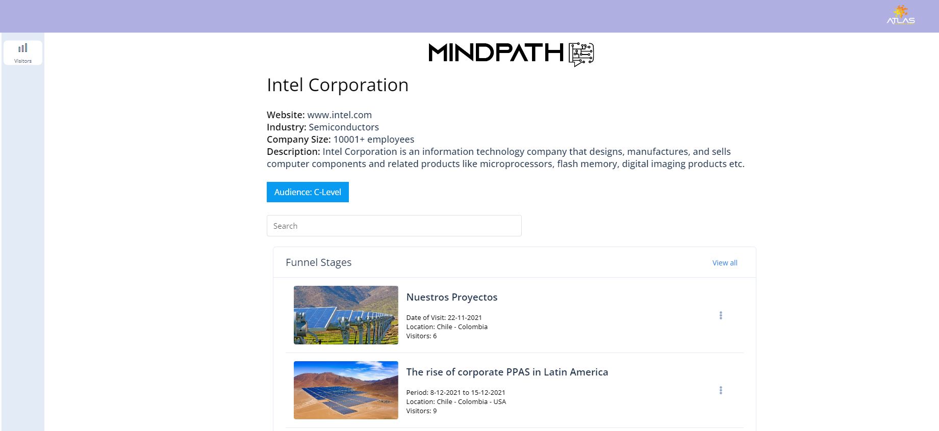 screenshot of Mindpath