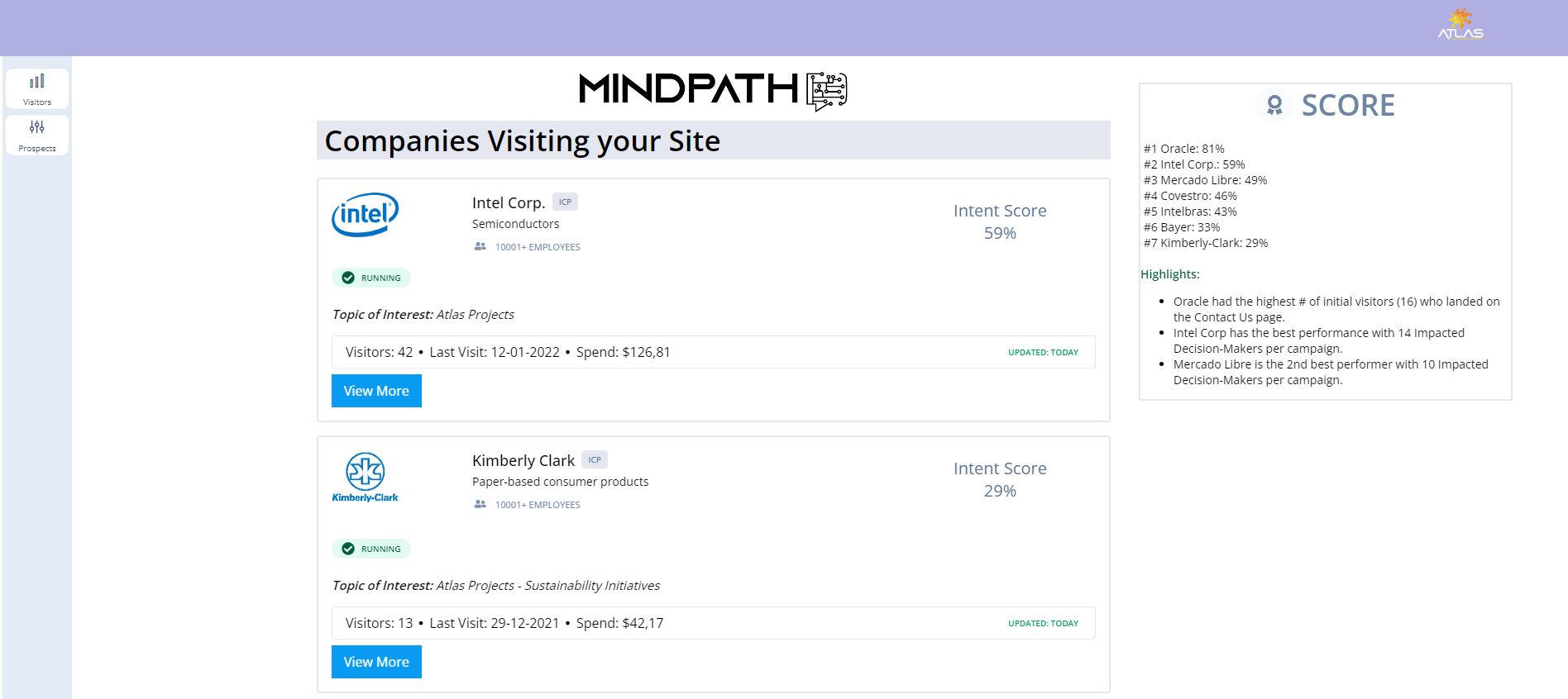 screenshot of Mindpath