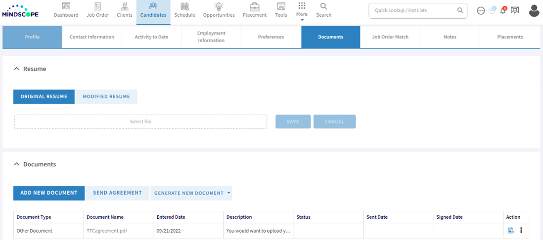 screenshot of Mindscope