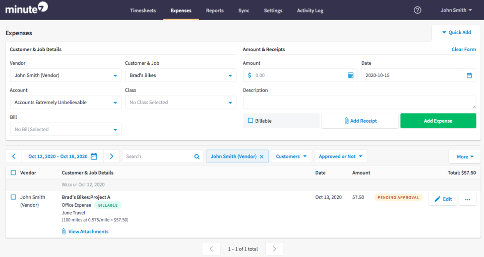 screenshot of Minute7