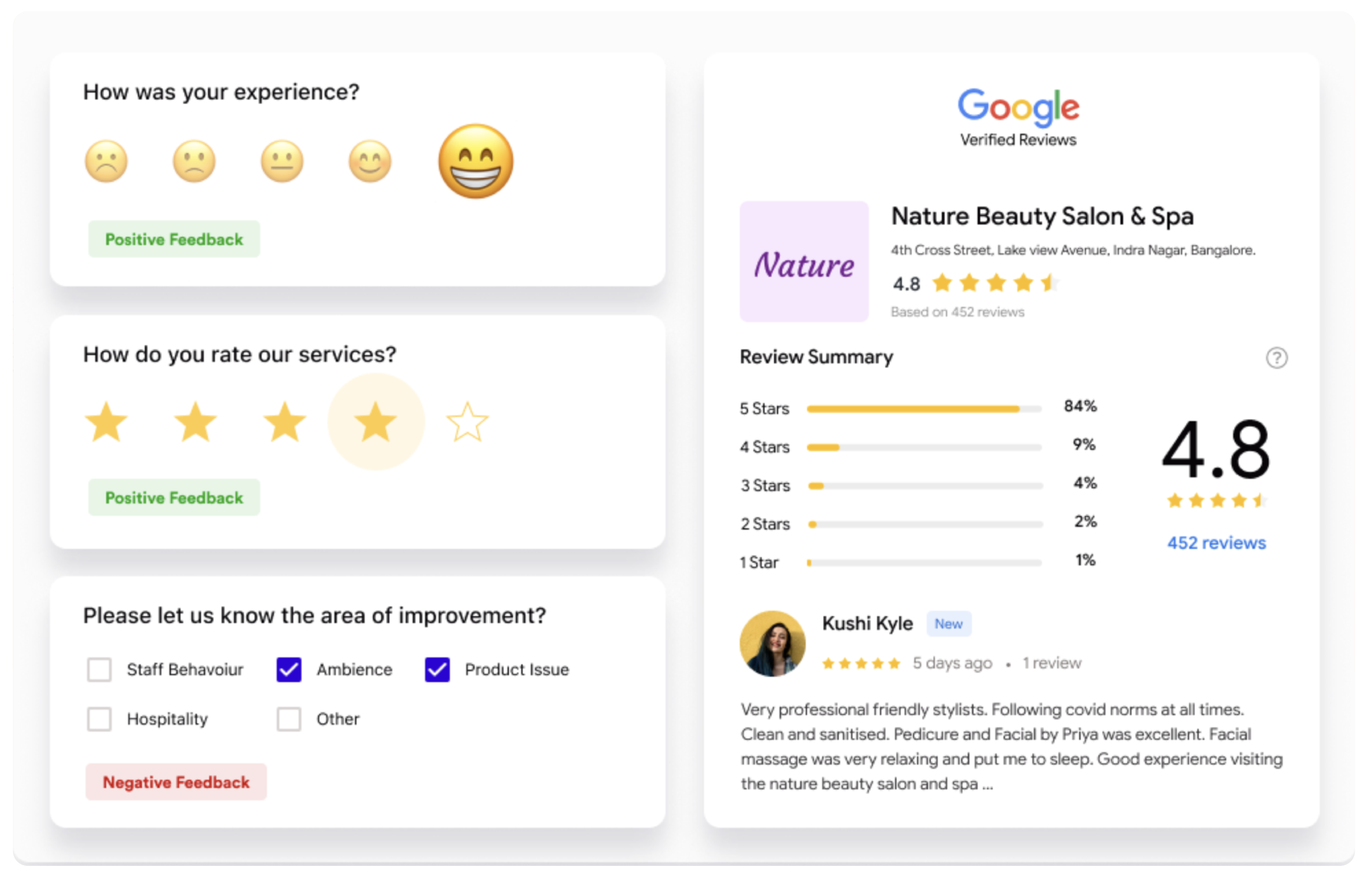 screenshot of MioSalon