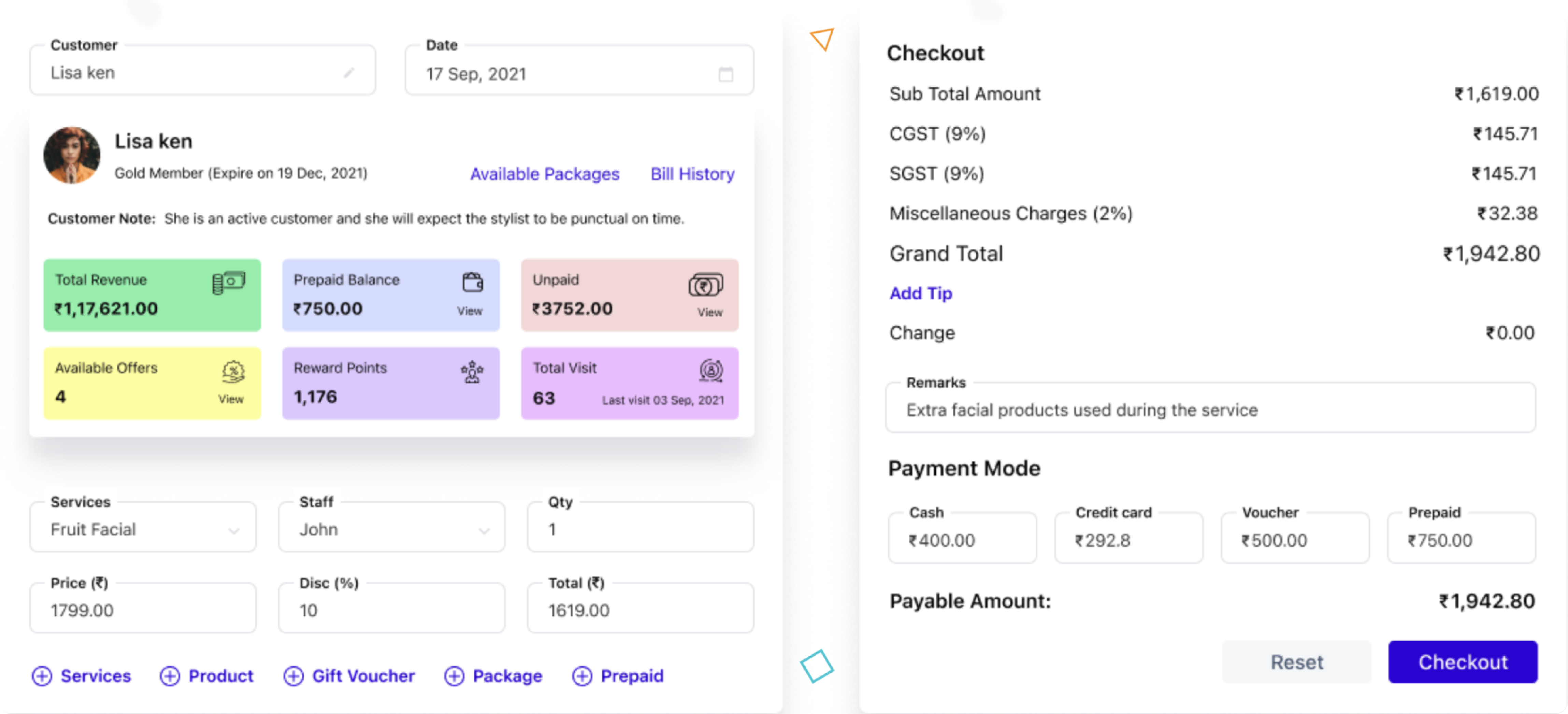screenshot of MioSalon