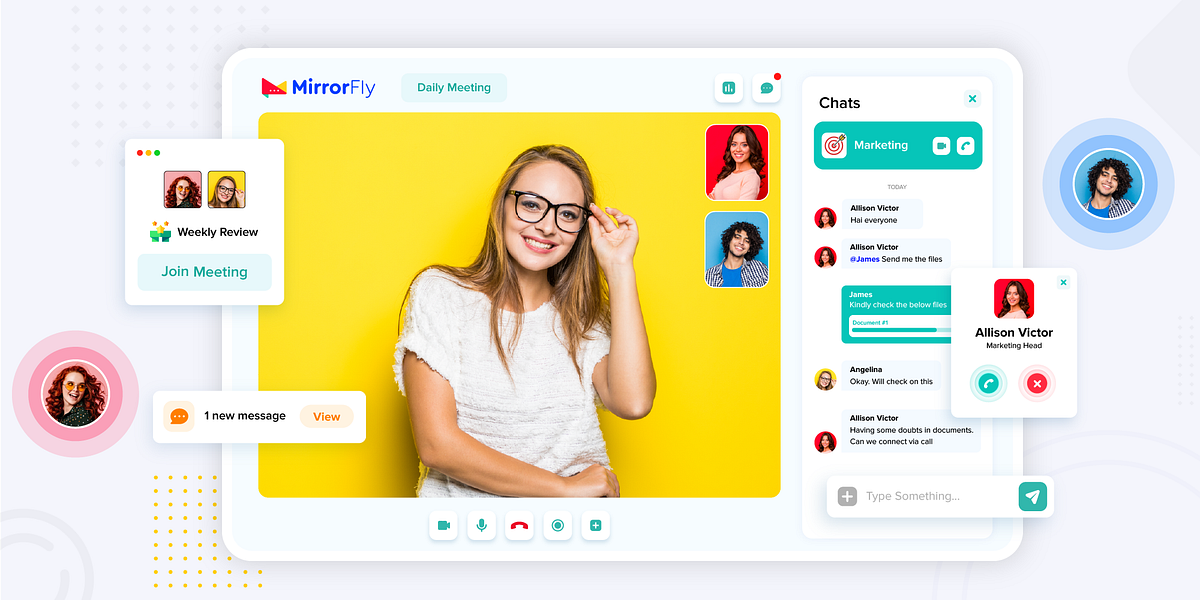 screenshot of MirrorFly