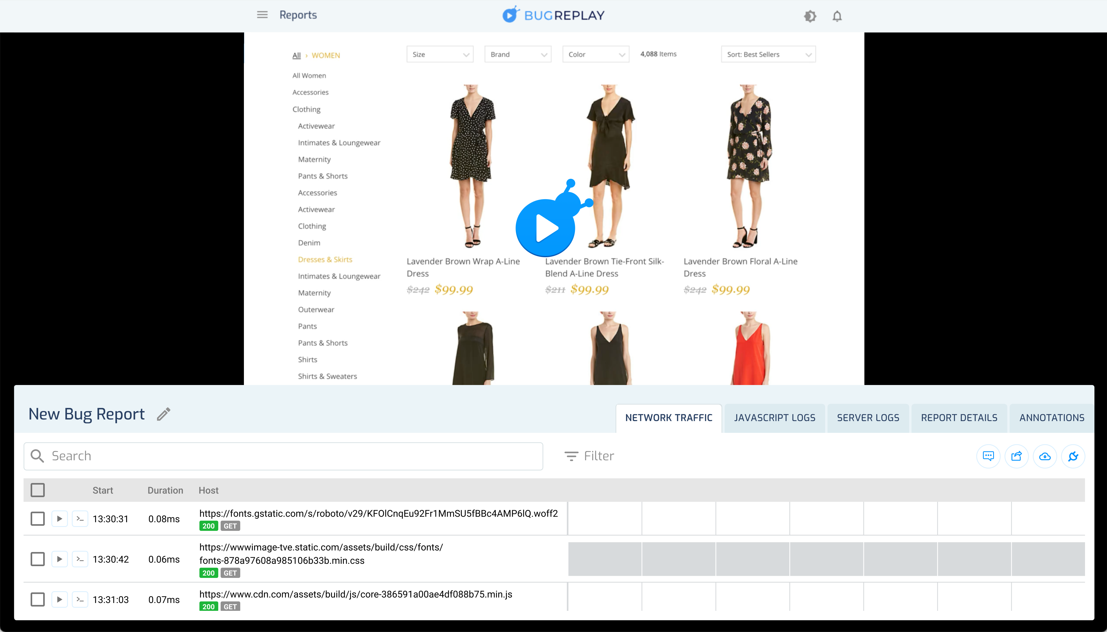 screenshot of Miruni