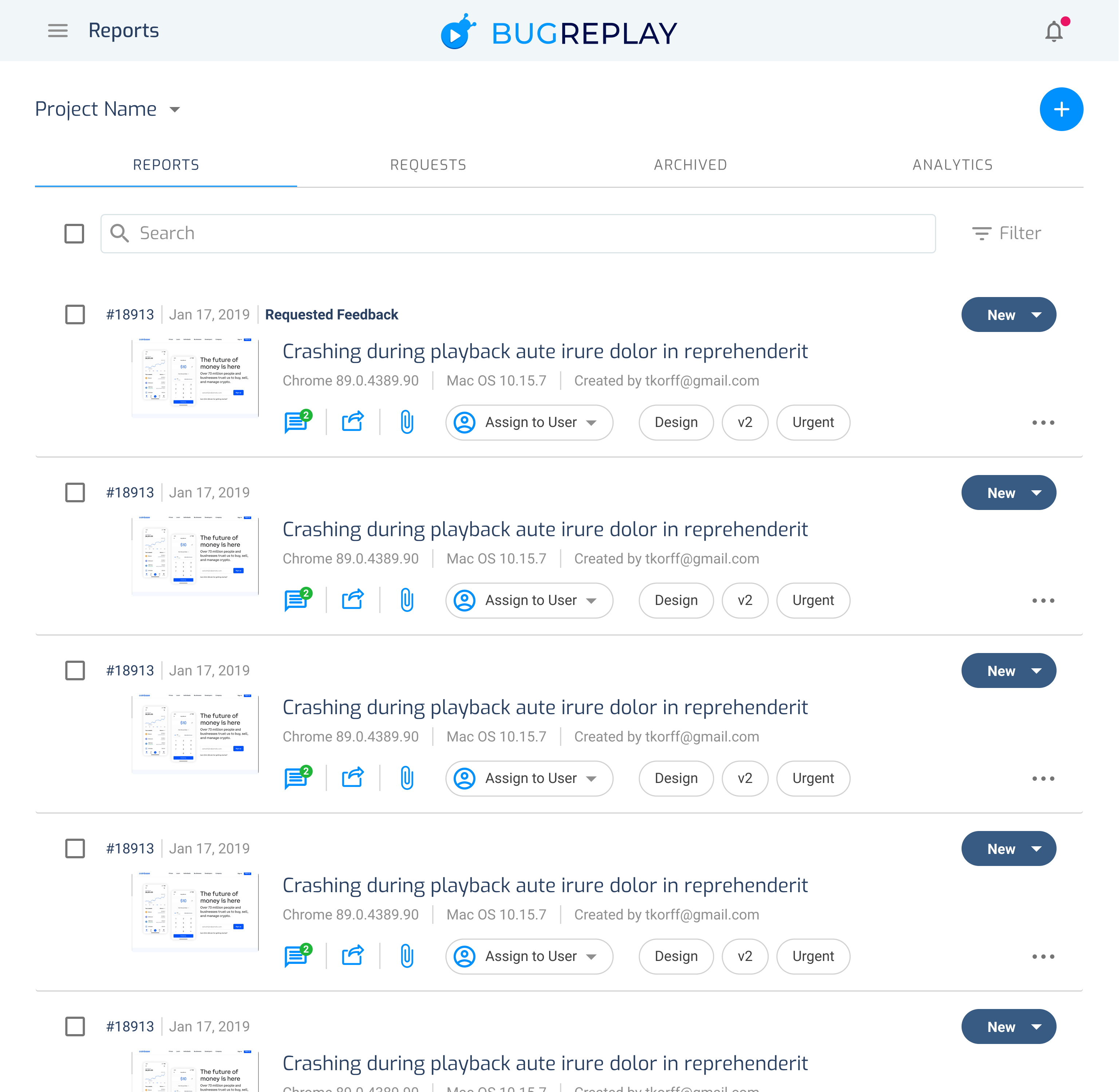 screenshot of Miruni