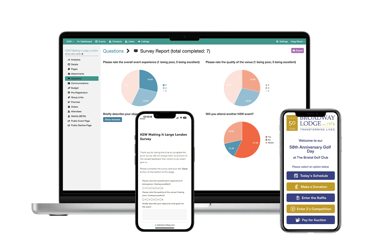 screenshot of Mitingu