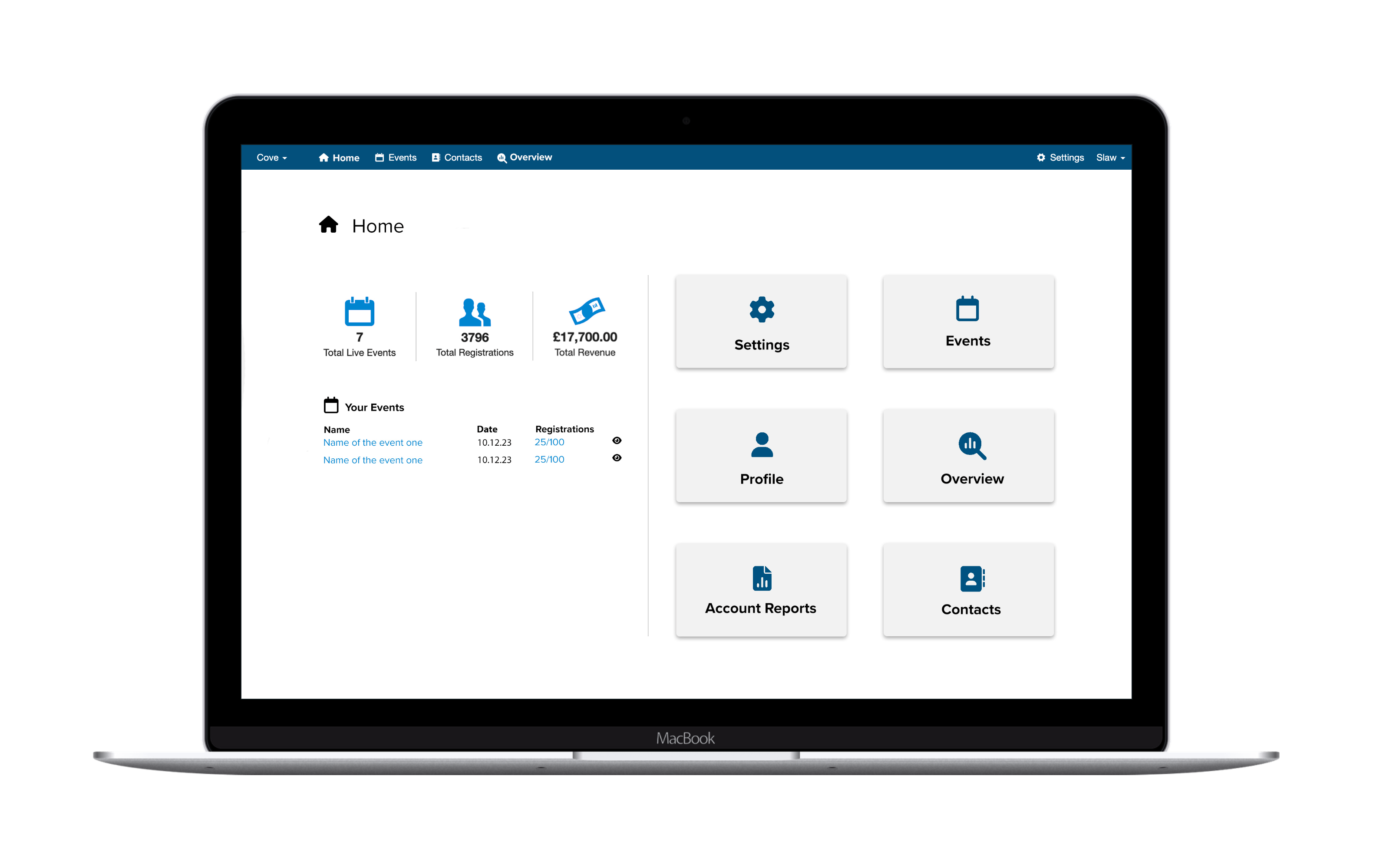 screenshot of Mitingu