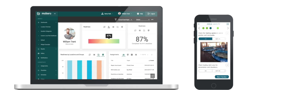 screenshot of Mobaro