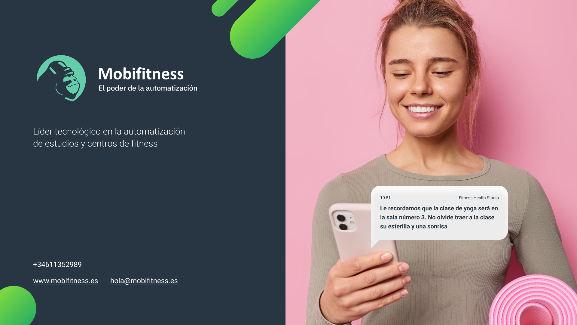 screenshot of Mobifitness