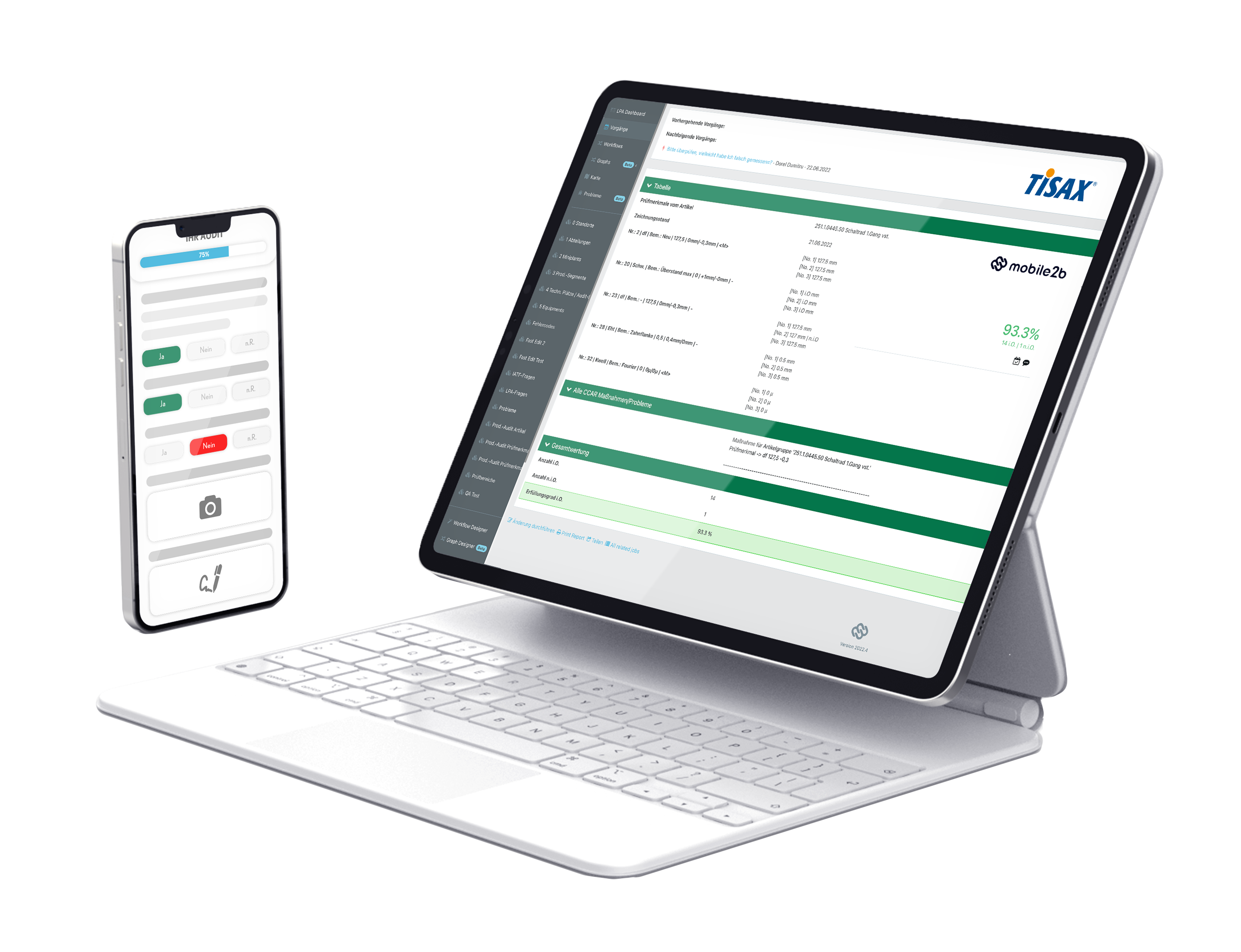 screenshot of Mobile2b