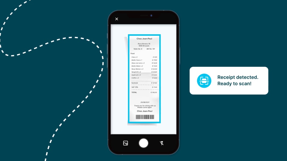 screenshot of Mobilexpense