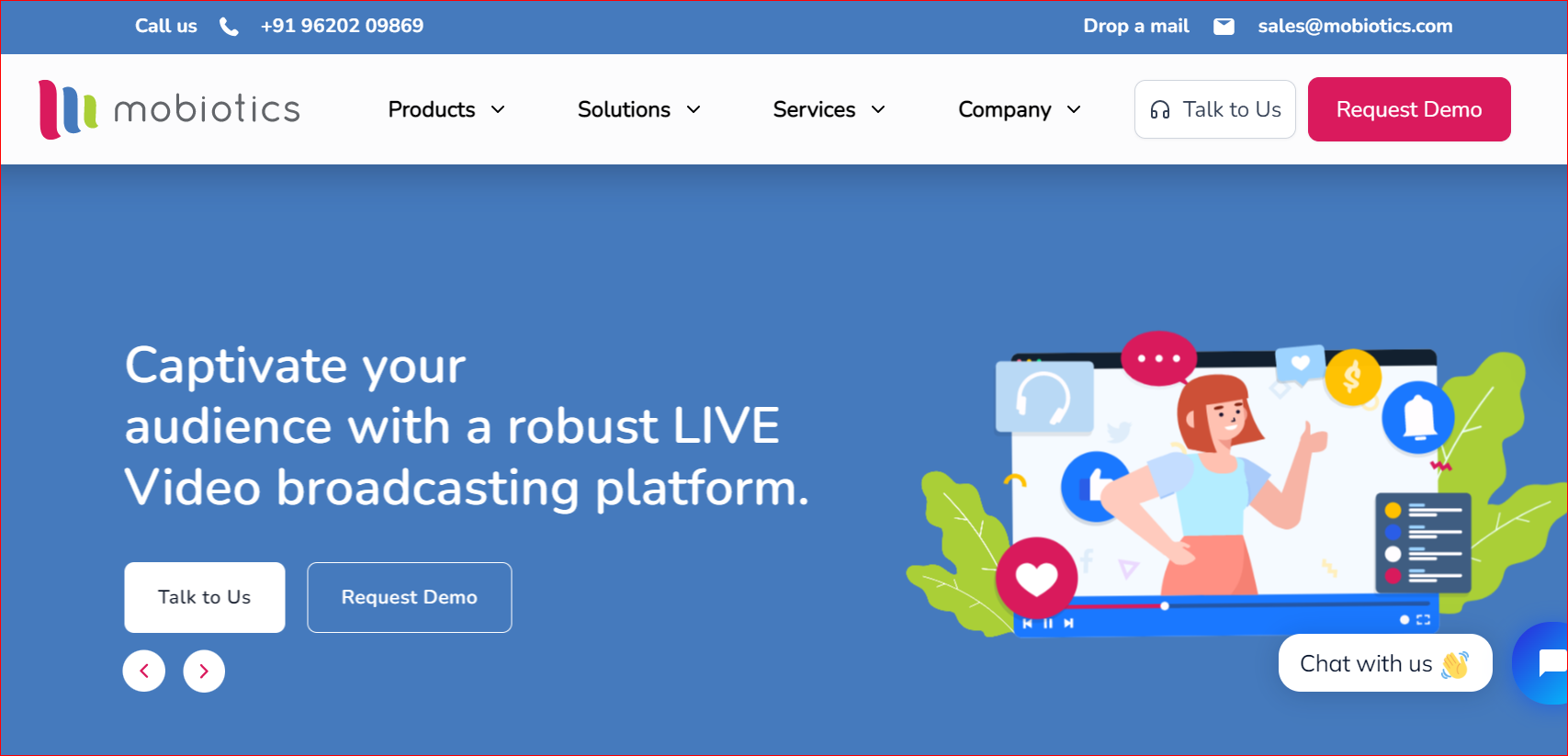 screenshot of Mobiotics