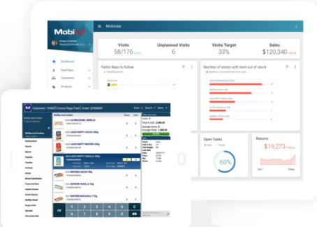 screenshot of Mobisale