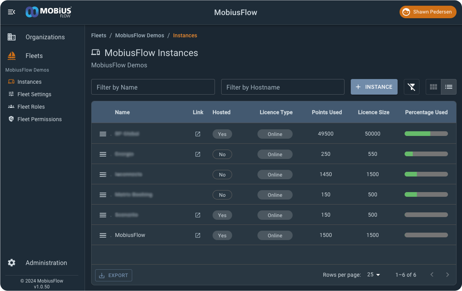 screenshot of MobiusFlow
