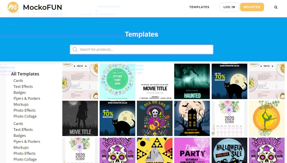 screenshot of MockoFun