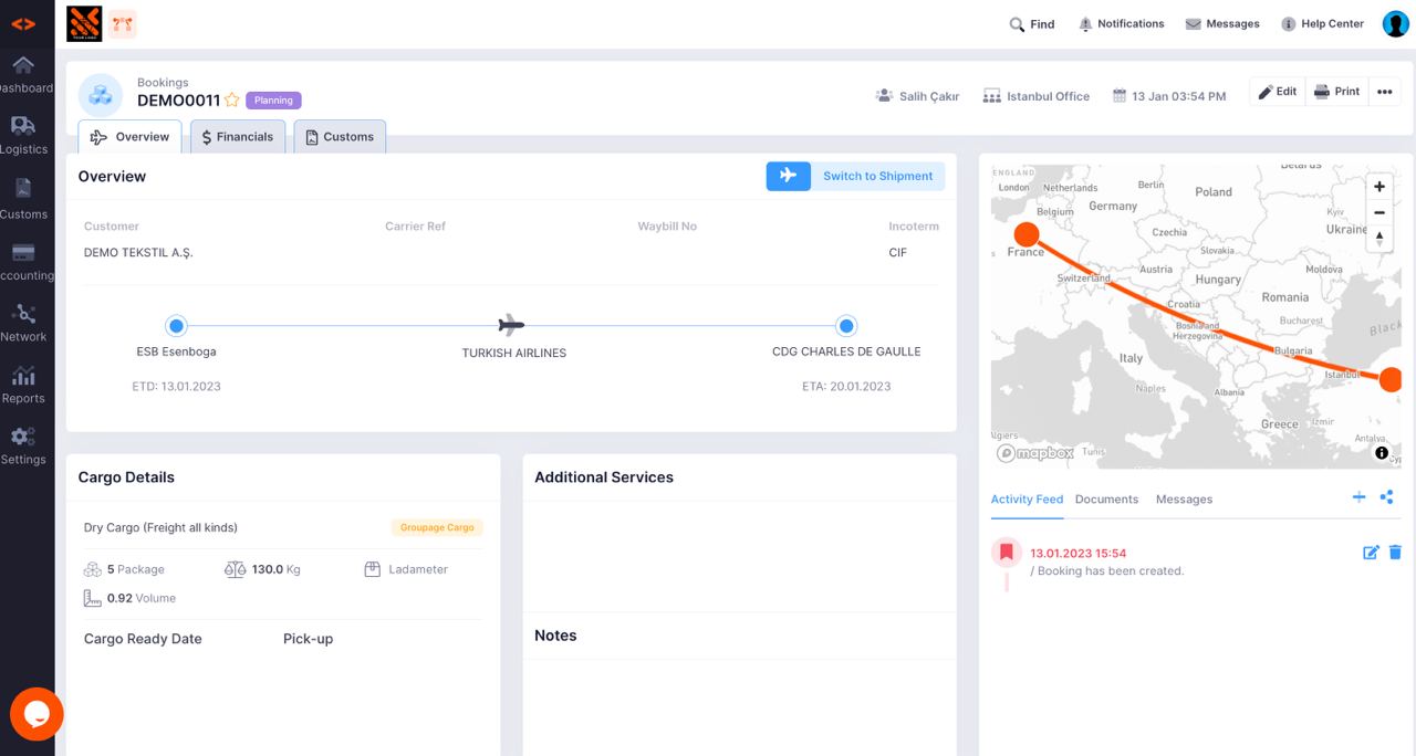 screenshot of Modaltrans