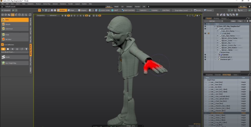 screenshot of Modo