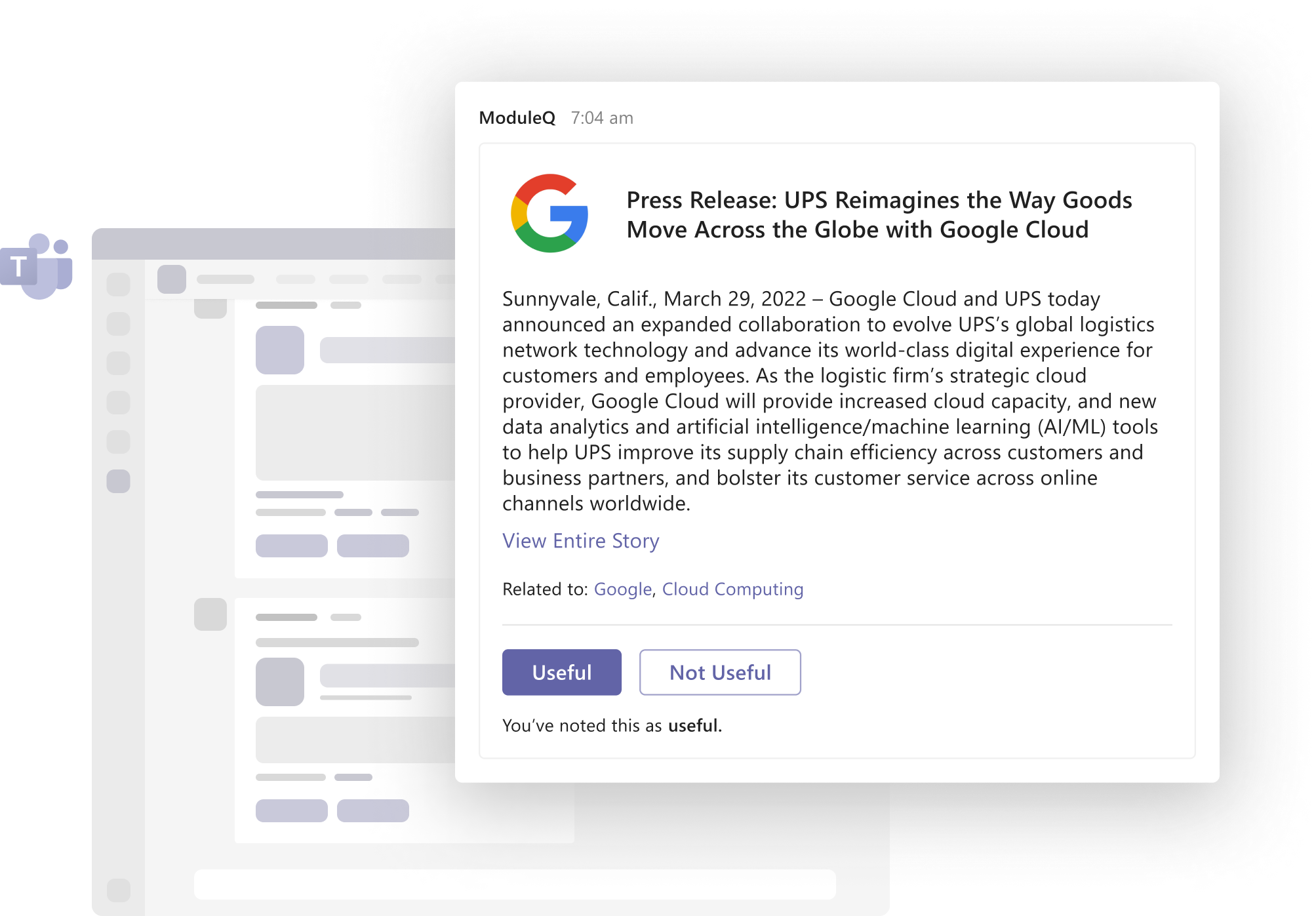 screenshot of ModuleQ