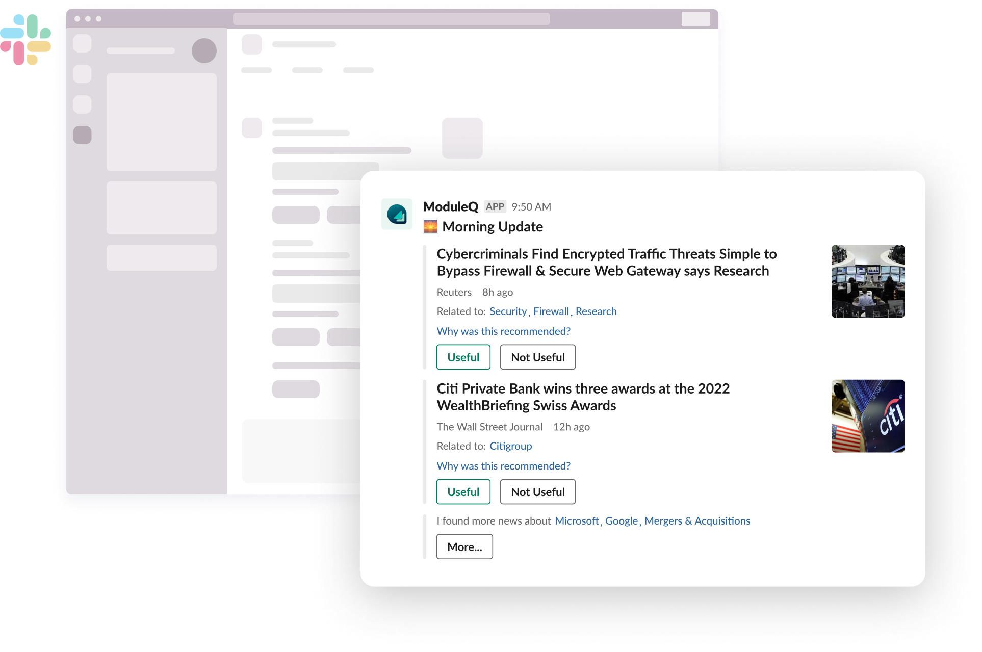 screenshot of ModuleQ