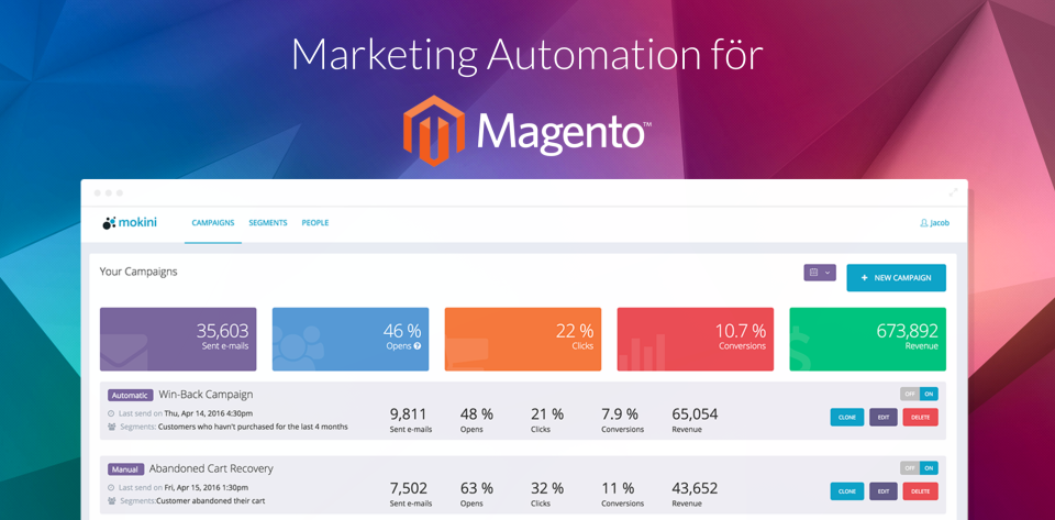 screenshot of Mokini