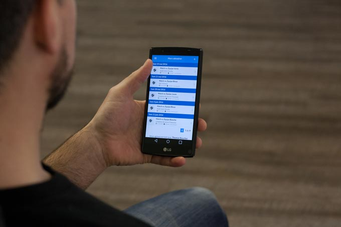 screenshot of MonClubSportif