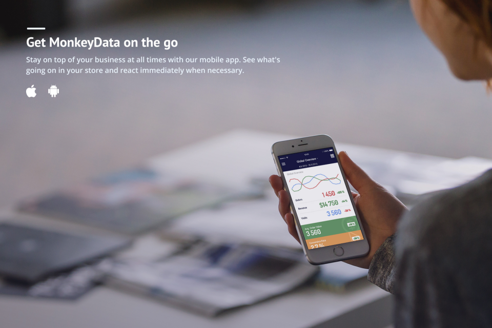 screenshot of MonkeyData