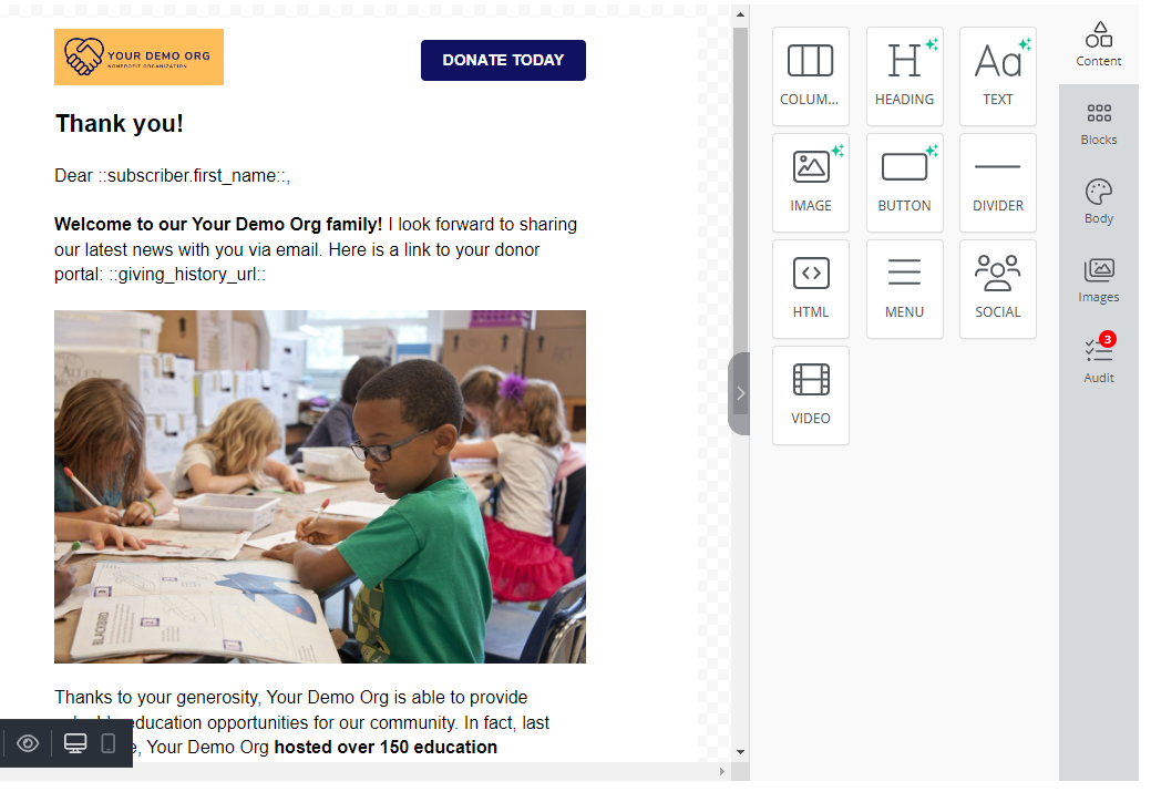 screenshot of MonkeyPod