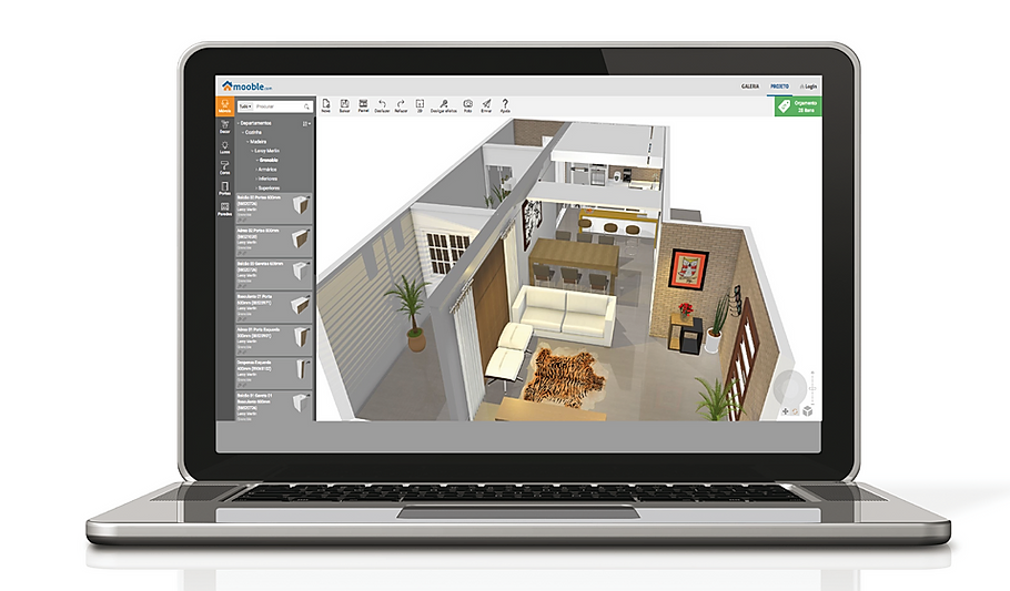 screenshot of Mooble