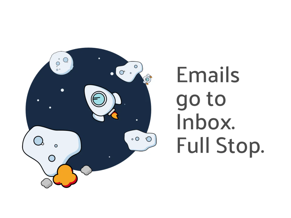 screenshot of MoonMail