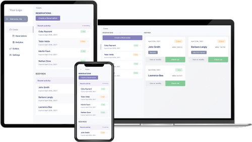 screenshot of MorgueBoard