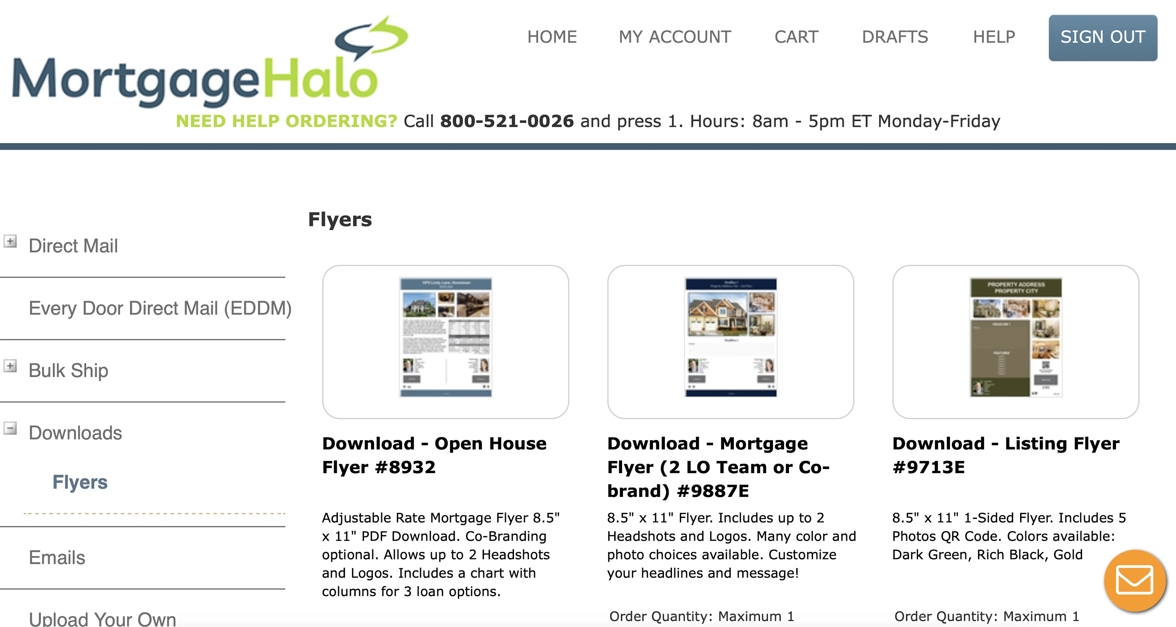 screenshot of MortgageHalo