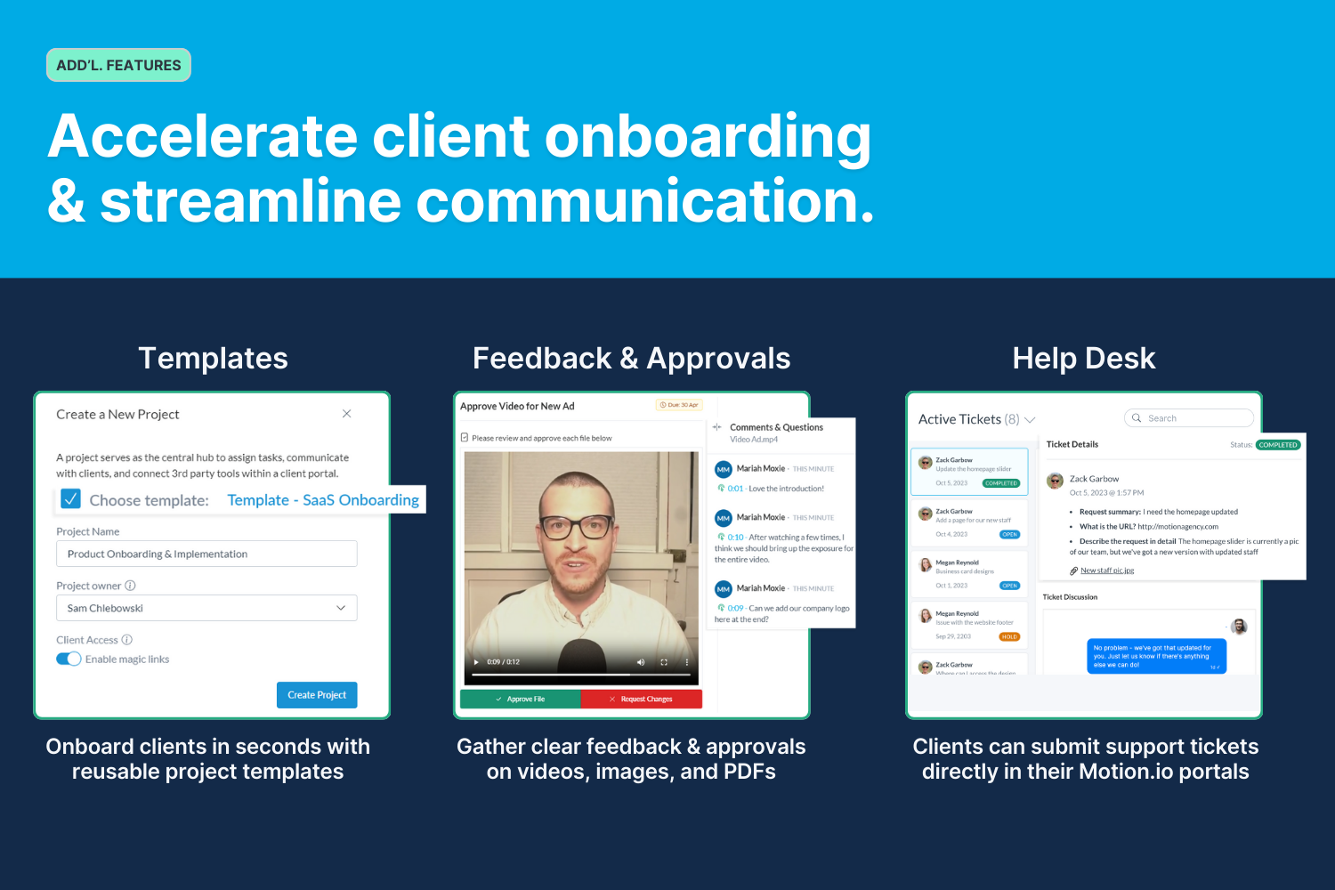 screenshot of Motion.io