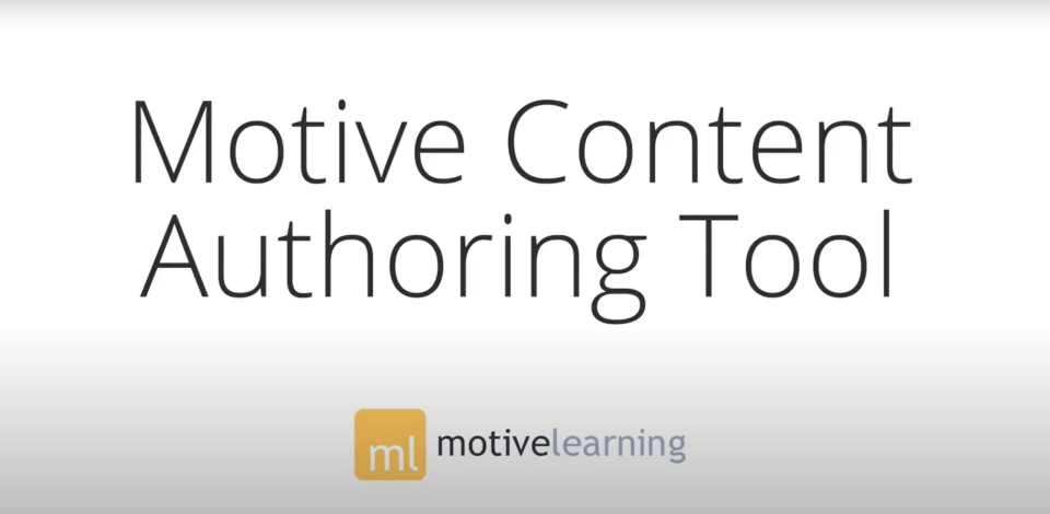 screenshot of MotiveLMS