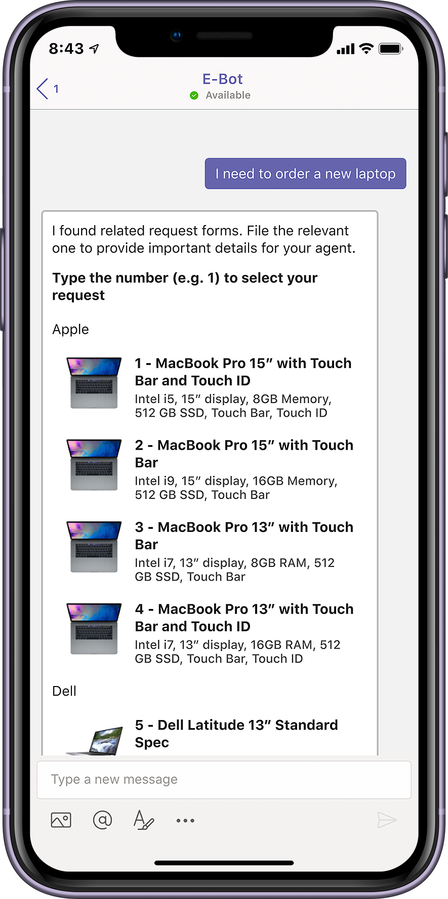 screenshot of Moveworks