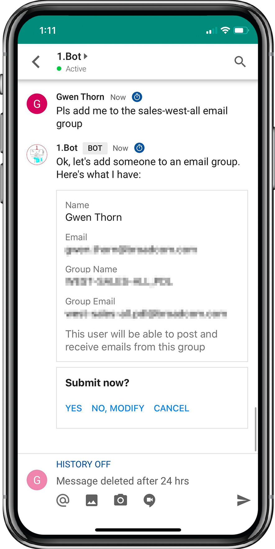 screenshot of Moveworks