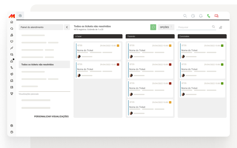 screenshot of Movidesk