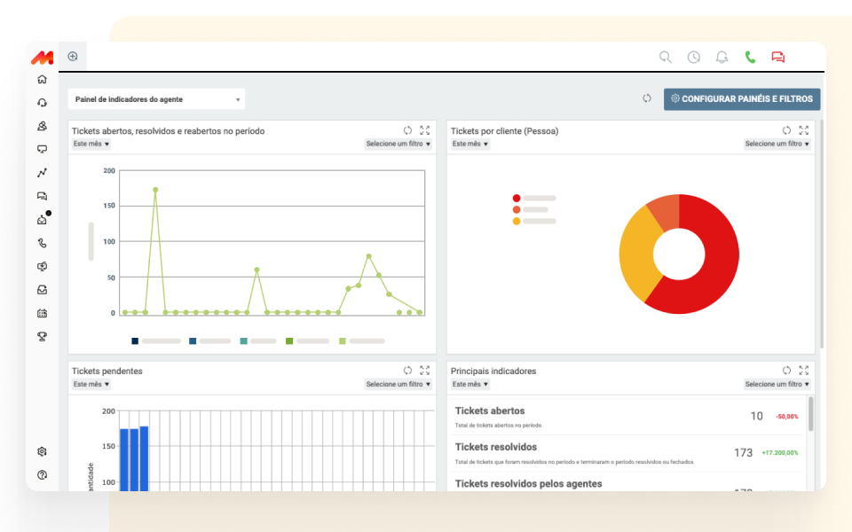 screenshot of Movidesk