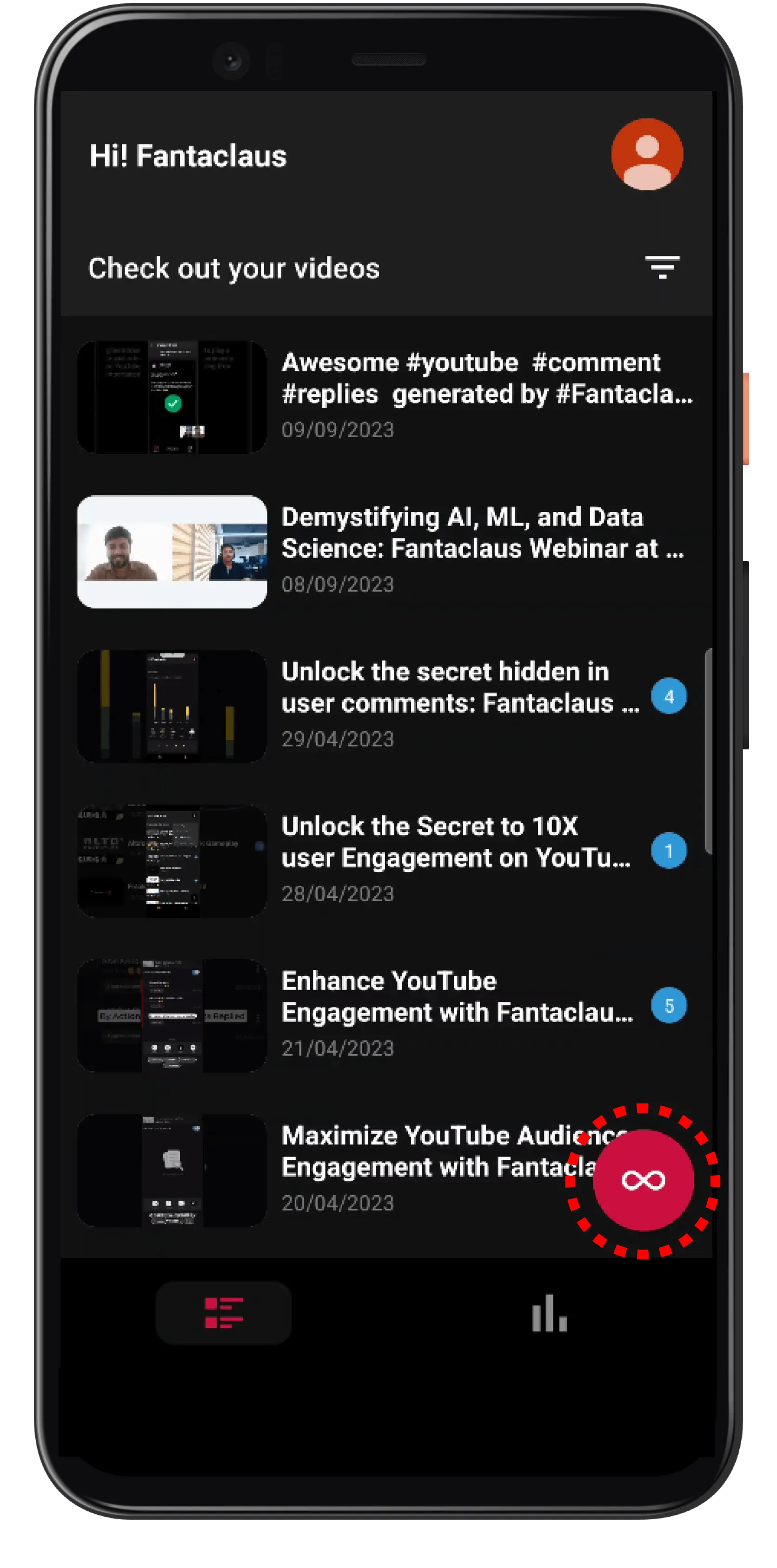 screenshot of MsgEasy