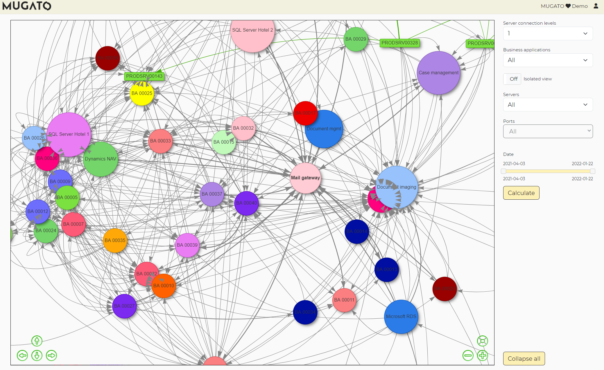 screenshot of Mugato
