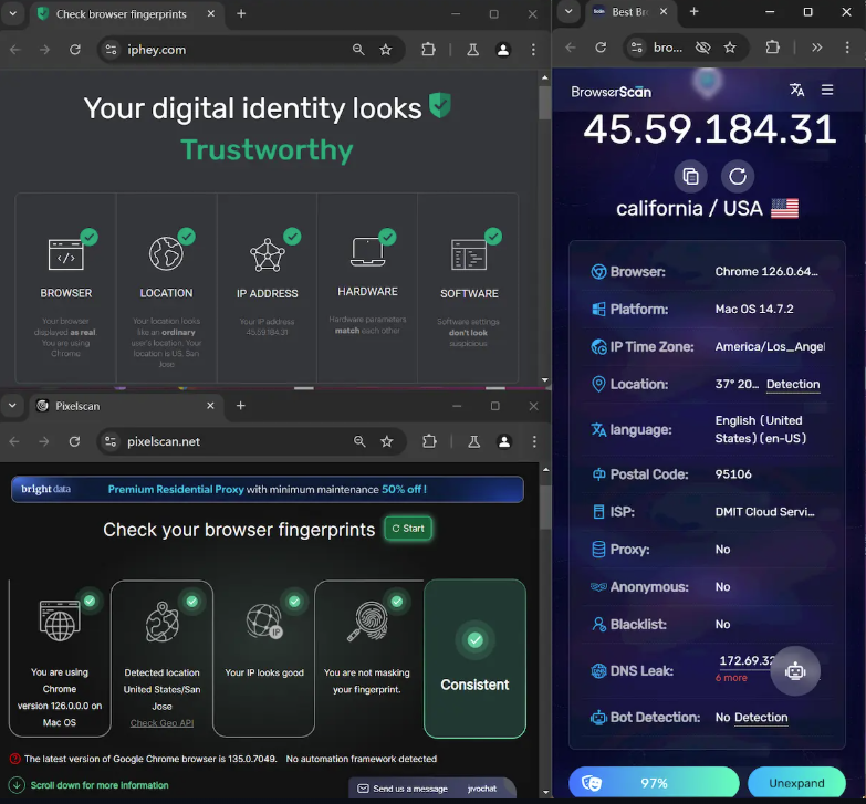 screenshot of MultiLoginPro