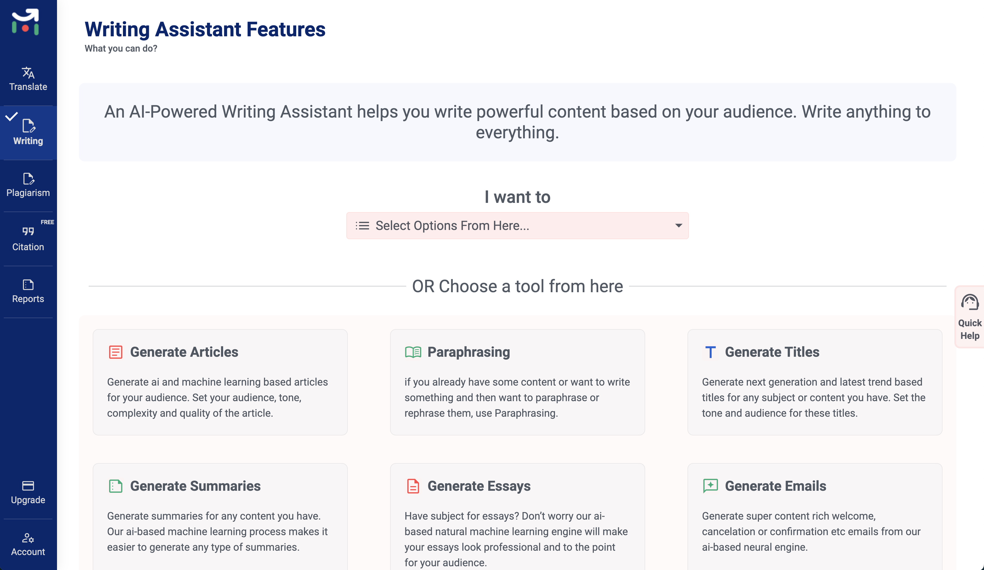 screenshot of Multilings