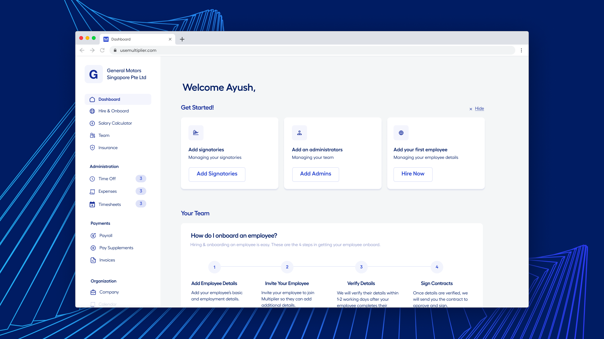 screenshot of Multiplier