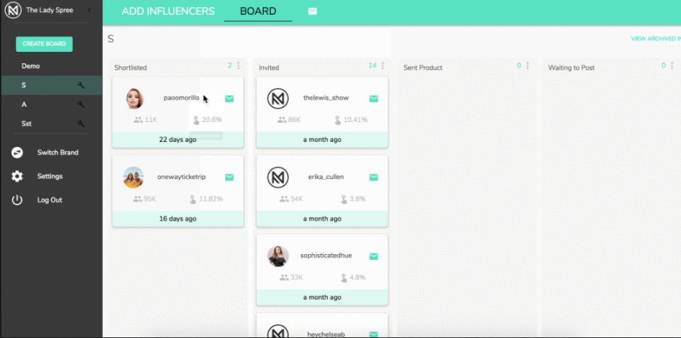 screenshot of MuseFind