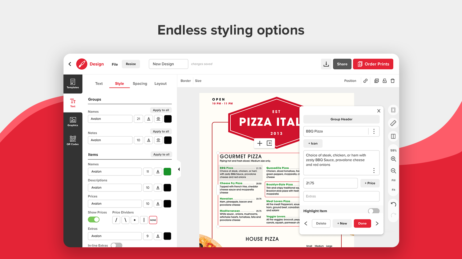 screenshot of MustHaveMenus