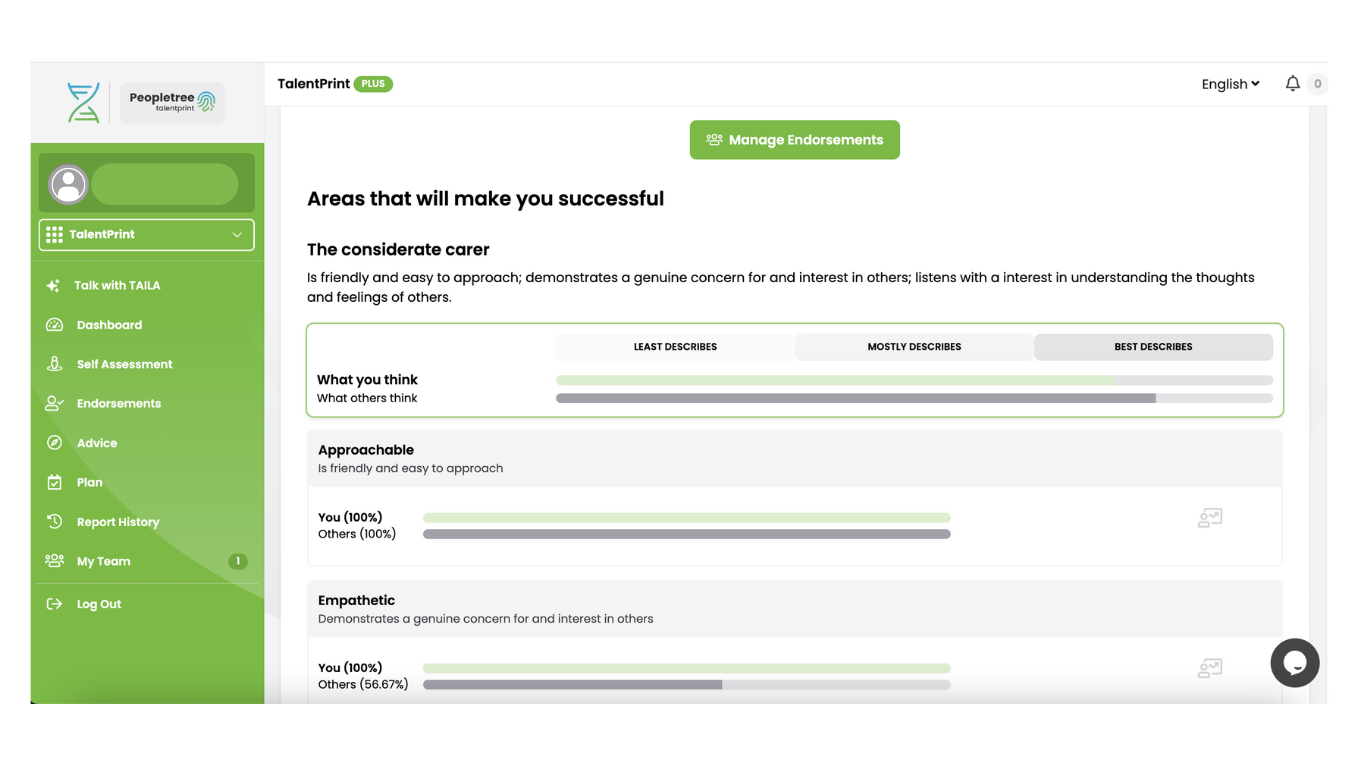 screenshot of MyCoach