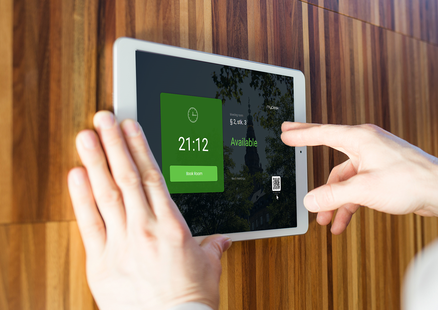 screenshot of MyDesk